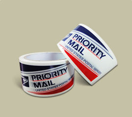 Printed packing tape